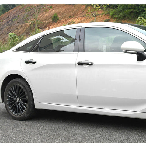 4pcs Carbon Fiber Pattern Car Door Handle Cover Protector Trim for Toyota Camry Corolla Prius Avalon 2016-2019 2022 2023 2024