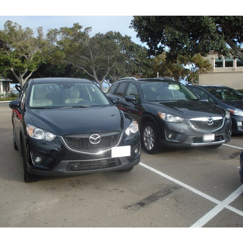 Black / Gold / Red Tow License Plate Frame Bumper Relocating Mount Bracket Kit for Mazda 3 6 CX-5 MX-5 Miata