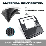 Set Carbon Fiber Pattern Reading Light Cover Trim For Honda Civic 11th Gen 2022