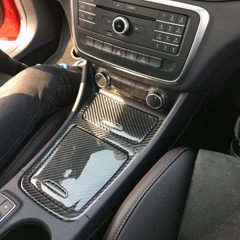 Real Carbon Fiber Interior Trim Stickers For Mercedes Benz 2013-2017 CLA GLA