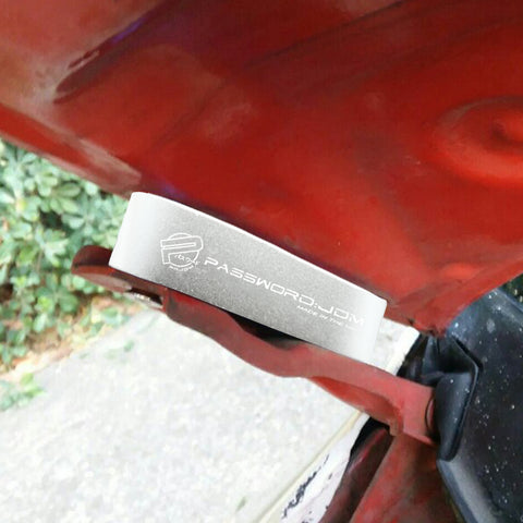 Red / Gold / Blue / Black / Neo / Silver Hood Spacer Riser Kit for Honda Civic Acura Integra, Aluminum Alloy Billet Car Hood Vent Spacer Riser Modification Set