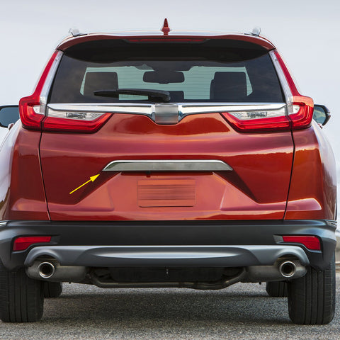 for Honda CRV CR-V 2017 2018 2019 2020 2021 Stainless Steel Rear Trunk Lid Molding Trim, Car Tailgate Rear Trunk Latch Cover Trim Moulding Strip