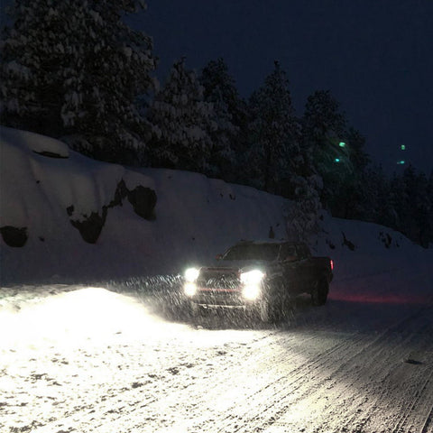 6000K Xenon White LED Headlight Bulb All-in-One Conversion High Low Beam Kit, 6000LM Super Bright Fog Light Replacement