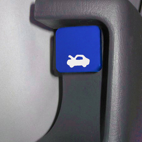 Billet Aluminum Hood Latch Release Pull Handle Cable Repair Kit Replacement For Honda Civic 1996-2011, Honda CR-V 1997-2006, Honda Element 2003-2011, Honda Ridgeline 2006-2014