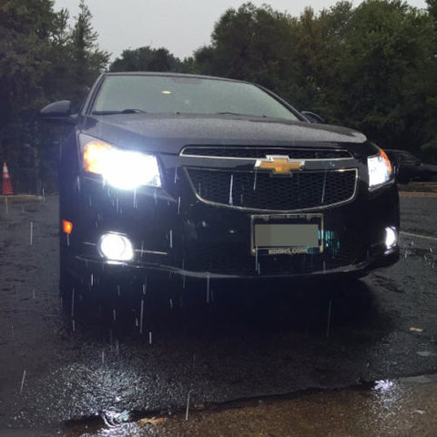 2pcs 6000K White H16 5202 LED Headlight Conversion Kit Fog Light for Dodge Chevrolet GMC Subaru Chrysler