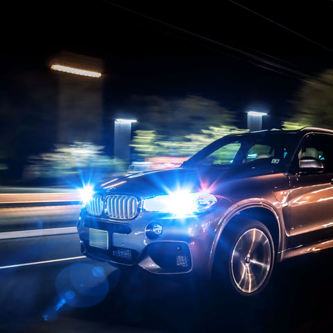 H13 9008 Ice Blue 8000K LED Headlight Bulb Conversion Kit High Low Beam, 6000LM Super Bright Fog Light Replacement