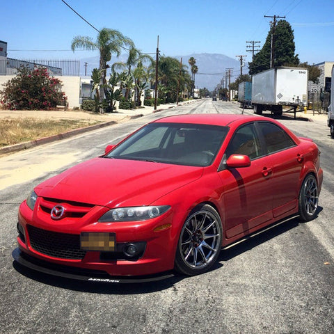 1 Set Black / Gold / Red Sporty Racing Front Tow Hook License Plate Bumper Mounting Bracket Fit for Mazdaspeed 6 2006-2007