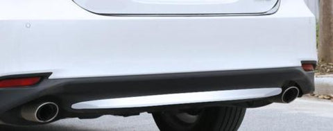 Bumper Guard - Stainless Chrome Rear Bumper Lower Lip Molding Trim Protector for Toyota Camry 2018-2024 L LE XLE
