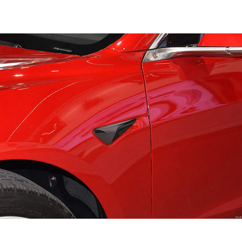 for Tesla Model 3 X S Autopilot Side Marker Turn Signal Cover Trim ABS, Turn Signal Indicator Side Marker Camera Cap Cover