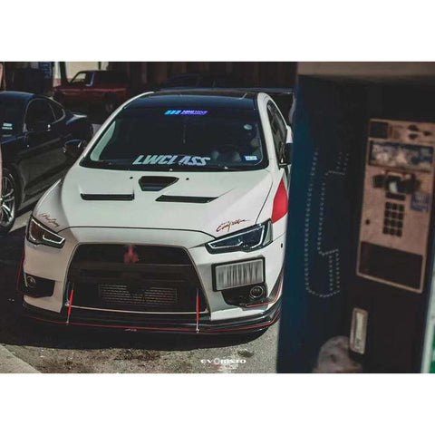 Adjustable 6"-9" / 8"-11" / 10"-13" Front Bumper Lip Splitter Diffuser Strut Rod Tie Bars Fit Most Vehicles, Black / Red / Blue / Silver