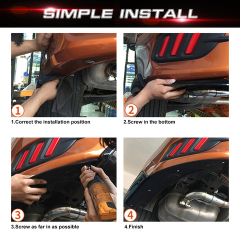 Front Bumper Lip Chin Spoiler Diffuser Splitter Guard Body Kit, Carbon Fiber Pattern, Compatible with Honda Civic Sedan 2019-2021