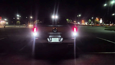 (2) Error Free White High Power T15 LED Bulbs For Back up Reverse Lights 912 921 T10