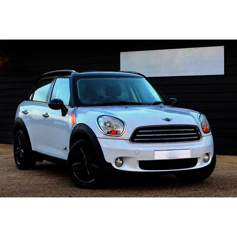 2x Amber LED Side Marker Light Kit Smoked Lens Lamp Bar for Mini Cooper R60 R61 2012-2017, Direct Replace, Extremely Bright 36-SMD