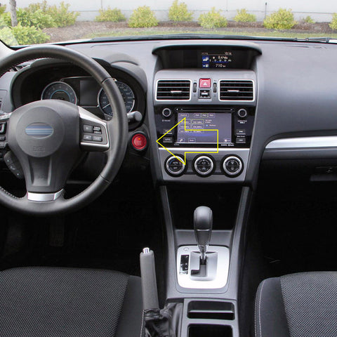 Aluminum Engine Ignition Push Start Button Cover Trim for Subaru Outback Forester Impreza XV Crosstrek Legacy BRZ Ascent 2013-2020, Car Keyless Engine Start Stop Push Button Cap with Surrounding Ring