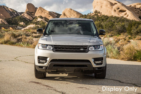 Glossy Black / Matte Black / Matte Silver / Glossy Silver RANGE ROVER Letter Chrome Emblem Decal Sticker Front Hood Rear Trunk Badge for Land Rover Range Rover