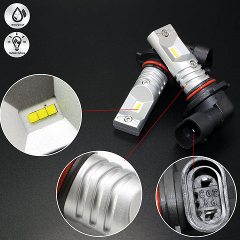 2pcs 100W Luxeon LED Bright White H10 9140 LED Driving Running Light, Fog Light, Off Road Light