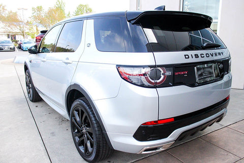 3D Matte Silver or Black Letter DISCOVERY Car Rear Front Badge Emblem Decal Sticker For LAND ROVER Front Hood Rear Trunk