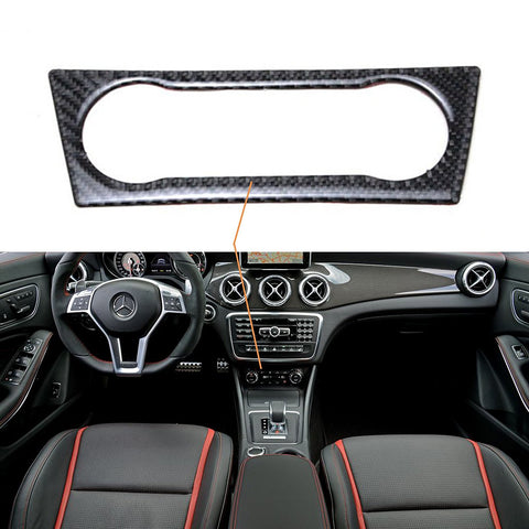 Real Carbon Fiber Interior Trim Stickers For Mercedes Benz 2013-2017 CLA GLA