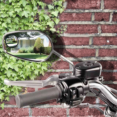 Stick On Rear View Blind Spot Wide Angle Mirrors for Car Truck SUVs Motorcycle