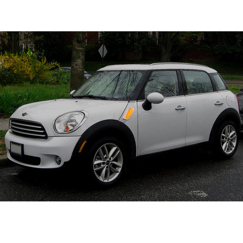 2x Amber LED Side Marker Light Kit Smoked Lens Lamp Bar for Mini Cooper R60 R61 2012-2017, Direct Replace, Extremely Bright 36-SMD