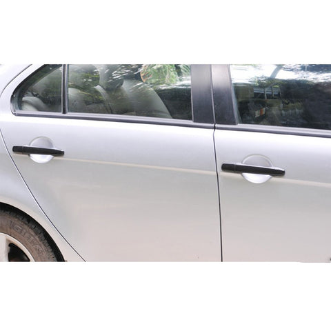 New Carbon Fiber Style Side Door Handle Cover Protector Trim for Mitsubishi Lancer EX Evolution X EVO 2008-2017