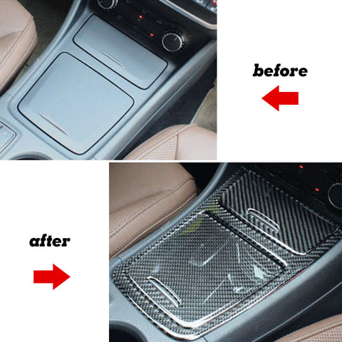 Real Carbon Fiber Interior Trim Stickers For Mercedes Benz 2013-2017 CLA GLA