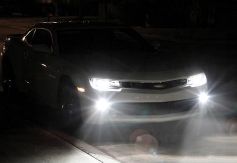 White P13W LED Daytime Running Light Driving Lamp Bulbs for Chevrolet Camaro 2010 2011 2012 2013