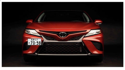 Black/ Gold/ Red Tow License Plate Bumper Mount Bracket Fit Toyota Camry 2018