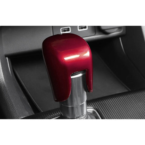 Red Interior Gear Shift Lever Head Knob Cover Trim For Honda Civic 11th Generation 2022 & 10th Gen Honda Accord 2018 2019 2020 2021