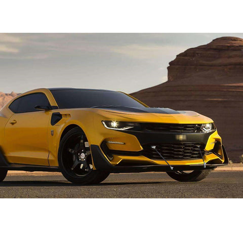 Adjustable 6"-9" / 8"-11" / 10"-13" Front Bumper Lip Splitter Diffuser Strut Rod Tie Bars Fit Most Vehicles, Black / Red / Blue / Silver