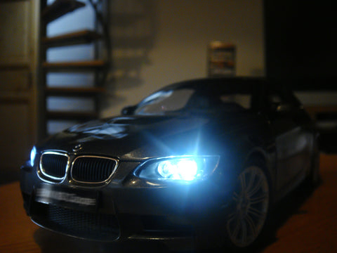 8000K Ice Blue LED Headlight Bulb All-in-One Conversion High Low Beam Kit, 6000LM Super Bright Fog Light Replacement