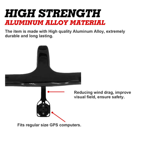 Road Bicycle FACTOR Garmin/Cateye Computer Mount For BLACK INC Handlebar Holder