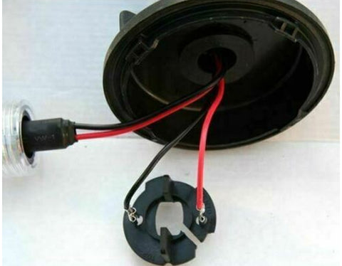 2x H7 Bulb Adapters Holder Socket Base Retainer Clip For VW Golf GTI Jetta