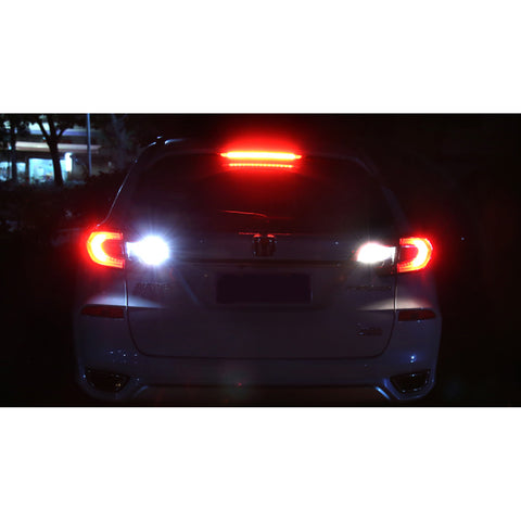 2pcs 1157 / 3157 / 7443 Red 40-SMD LED Flashing Strobe Brake Stop Tail Light Lamp