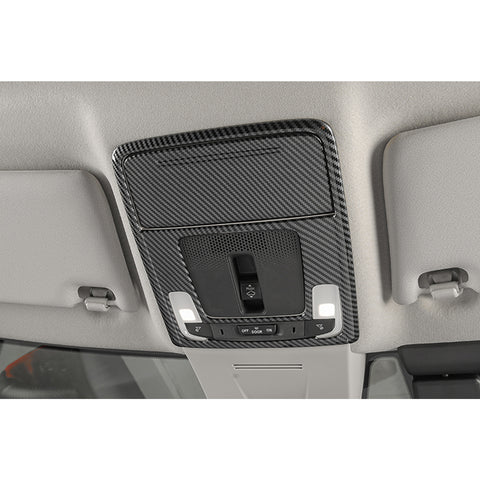 Set Carbon Fiber Pattern Reading Light Cover Trim For Honda Civic 11th Gen 2022