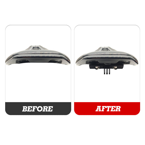 Bicycle Saddle Clamp Mount for Gopro Camera Garmin Varia RTL515 Rearview Radar