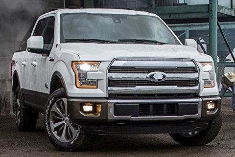 6pcs for Ford F250 F350 F450 2005-2019 LED Headlight High Low Beam + Fog Light Bulb 6000K White