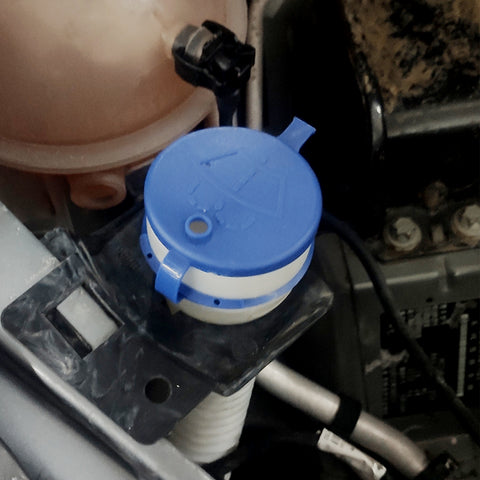 Windshield Wiper Washer Fluid Reservoir Tank Cover Bottle Pot Cap Lid For Universal Fit