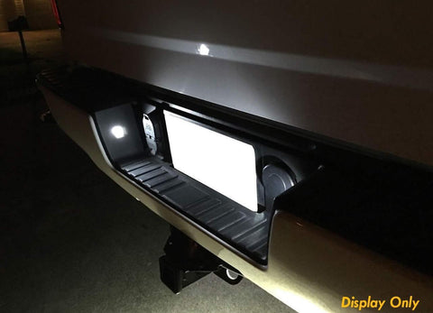 2 x LED License Number Plate Light Kit 18-SMD License Plate Lens for Ford Chevy Silverado Suburban etc