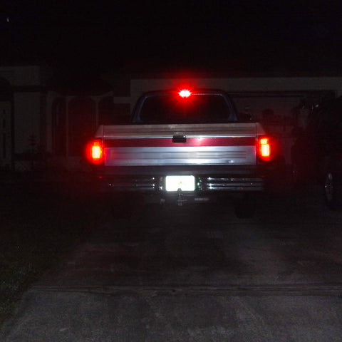 30-SMD LED 3rd Center High Stop Brake Light Bulbs Bright Red 921 912 T15 Canbus