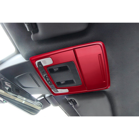 Set Red ABS Interior Reading Light Panel Moulding For Honda Civic 11th Gen 2022