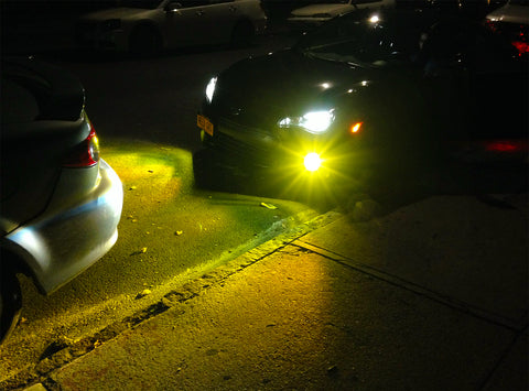 For Toyota Corolla 2001 2002 2003 2004 LED Fog Light Bulbs Bright Golden Yellow