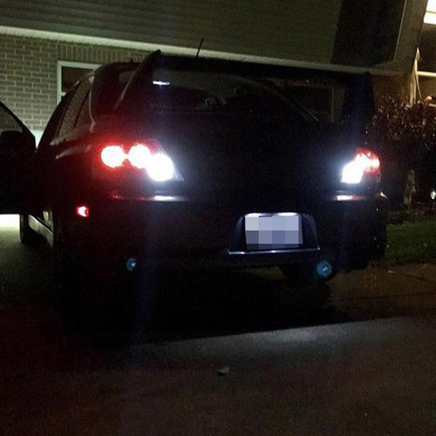 Xenon White 18-SMD LED License Plate Light Lamp Assembly Direct Fit for Hyundai Sonata i40 i45 2011-2014