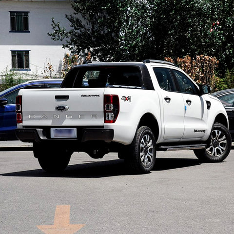 Matte Black / Red / White / Silver Rear Trunk Tailgate Vinyl Decal Insert Letter Sticker for Ford Ranger 2019