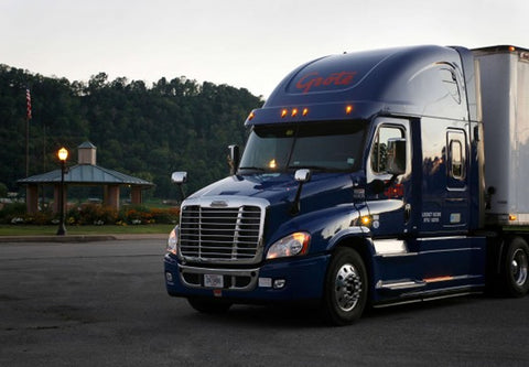 Amber Lens Full LED Front Cab Side Marker Turn Signal Light Assemblies For Freightliner Cascadia 2008-2017 Semi-Truck