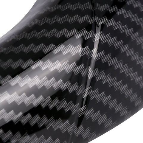 Steering Wheel Paddle Shifter Cover Trim Compatible With Tesla Model 3 2017-2023 & Model Y 2020-up (Carbon Fiber Pattern)