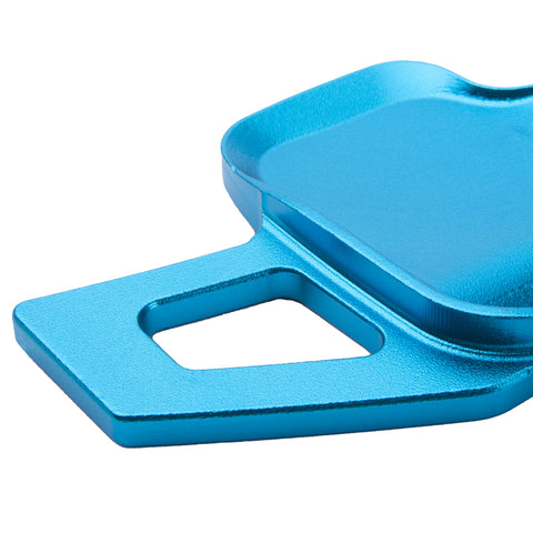 Steering Wheel Paddle Shifter Cover Trim, CNC Aluminum Alloy, Compatible With BMW 2 3 4 X1 X2 X3 X4 X5 X6 Series,F22 F23 F30 F31 F33 F34 F36 F32 F15 F16 F25 F26 F48 F39 (Blue)