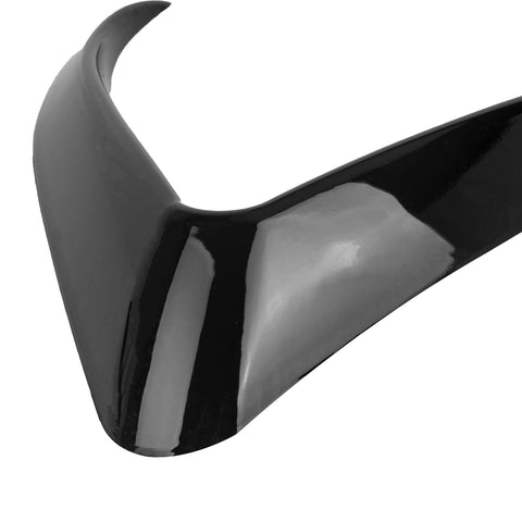 Front Fog Light Lamp Eyebrow Cover Trim Compatible With Tesla Model 3 2017-20232pcs (Glossy Black)