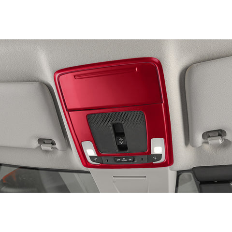 Set Red ABS Interior Reading Light Panel Moulding For Honda Civic 11th Gen 2022