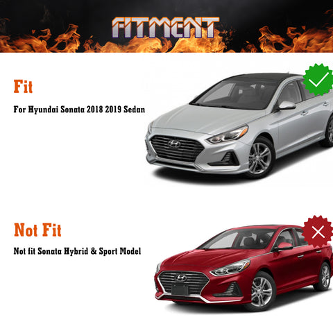 Front Rear Mud Flaps Splash Guards Dirty Protection For Hyundai Sonata 2018-2019